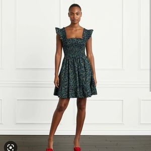 Hill House Elizabeth Nap Dress - Midnight Garden Poplin - Small